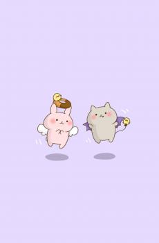 简单卡通手绘背景-2