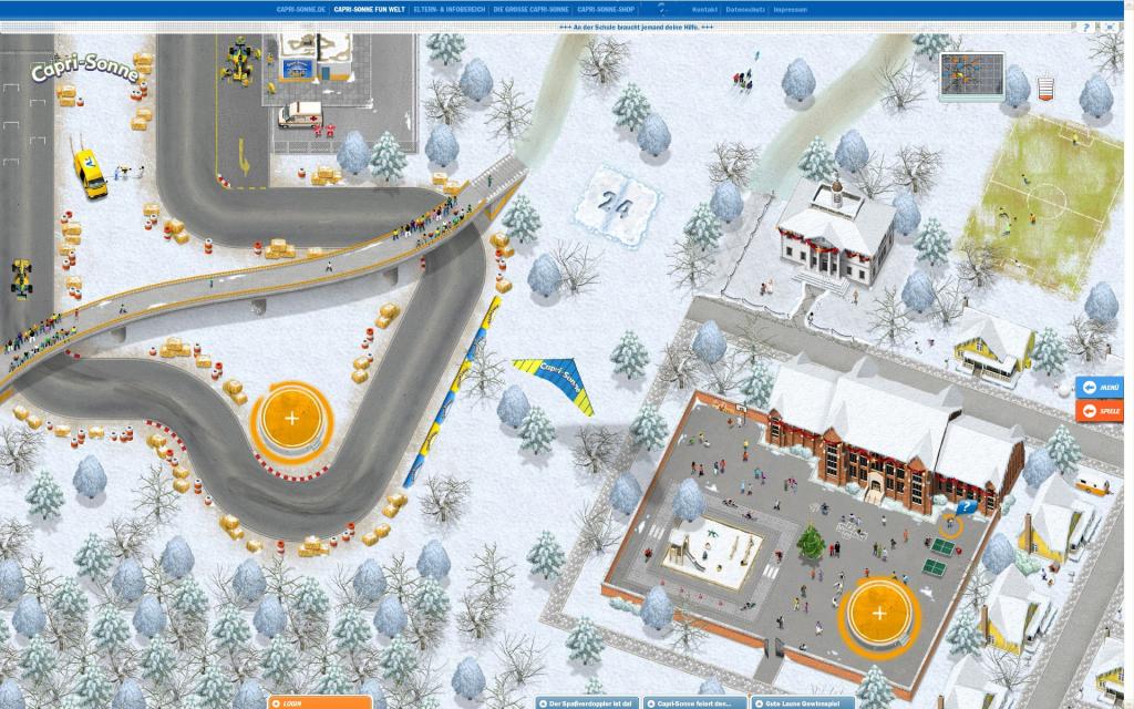 Flash3D网站立体场景