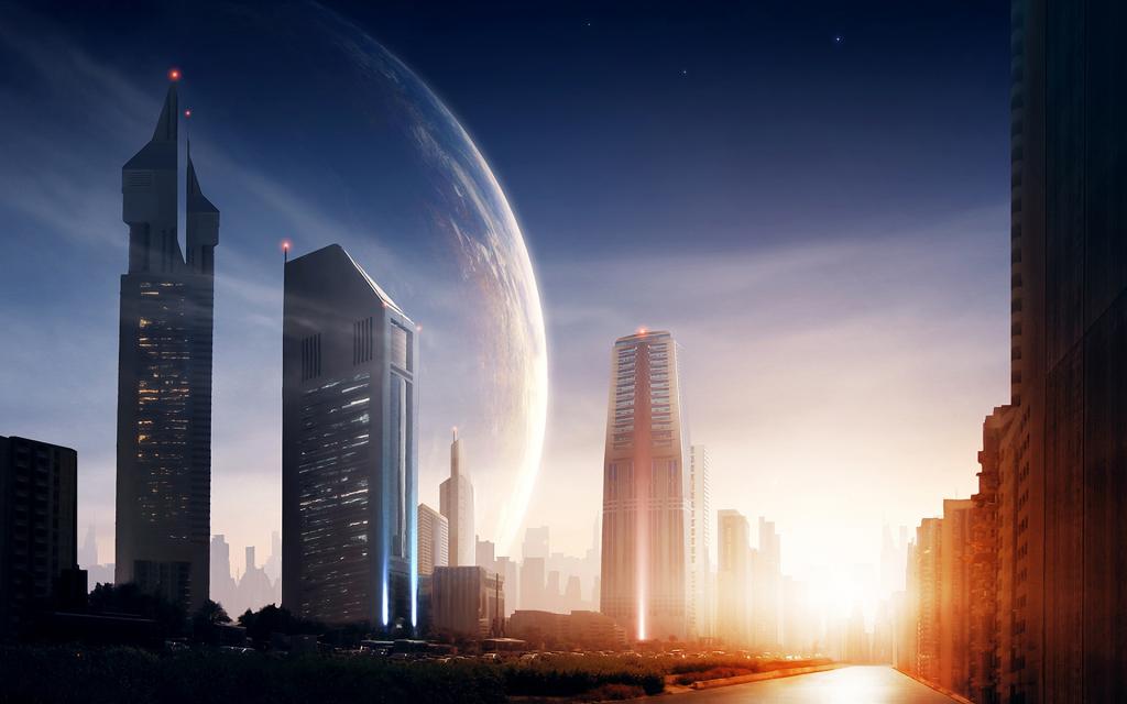 宇宙的未来影像