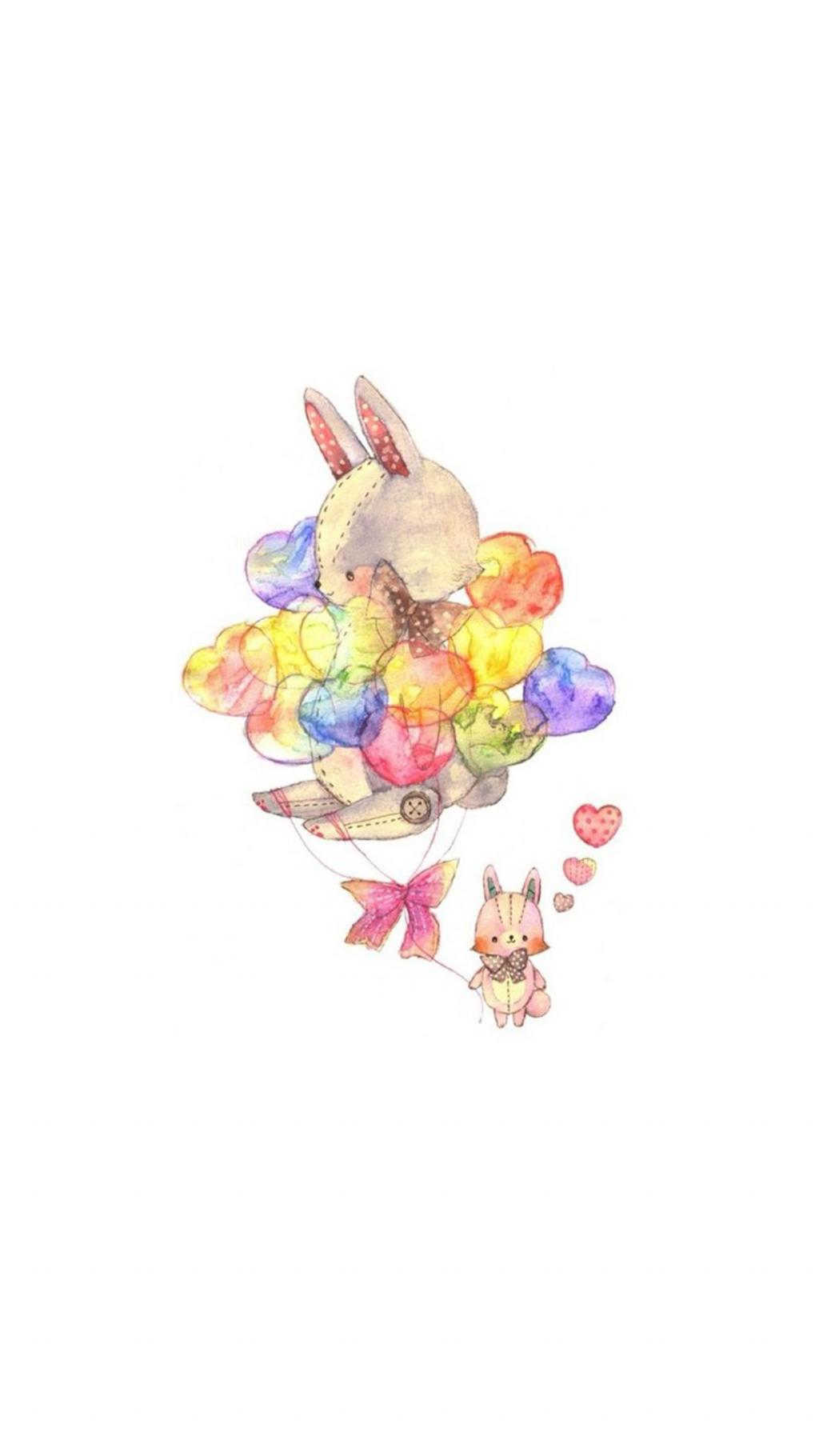 文艺手绘卡通插画