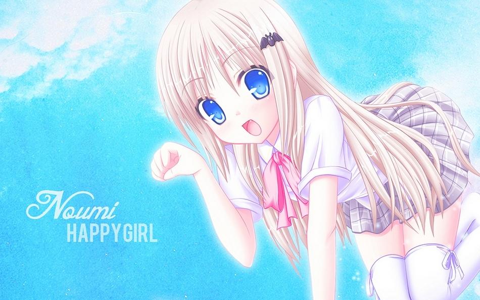 俏皮可爱的美少女