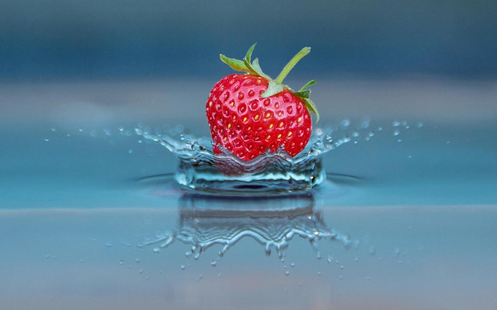 有律动感的美味草莓
