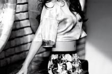 袁姗姗红唇性感写真