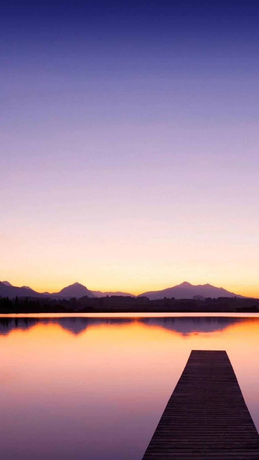 傍晚黄昏美景摄影