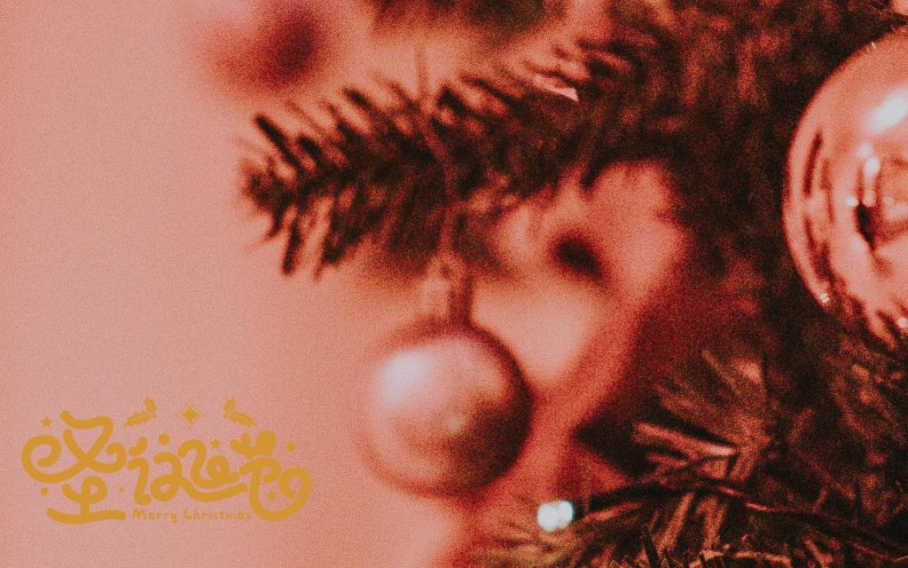 圣诞节唯美创意背景图