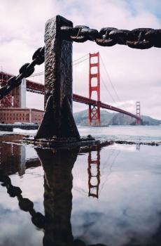 红色金门大桥-2