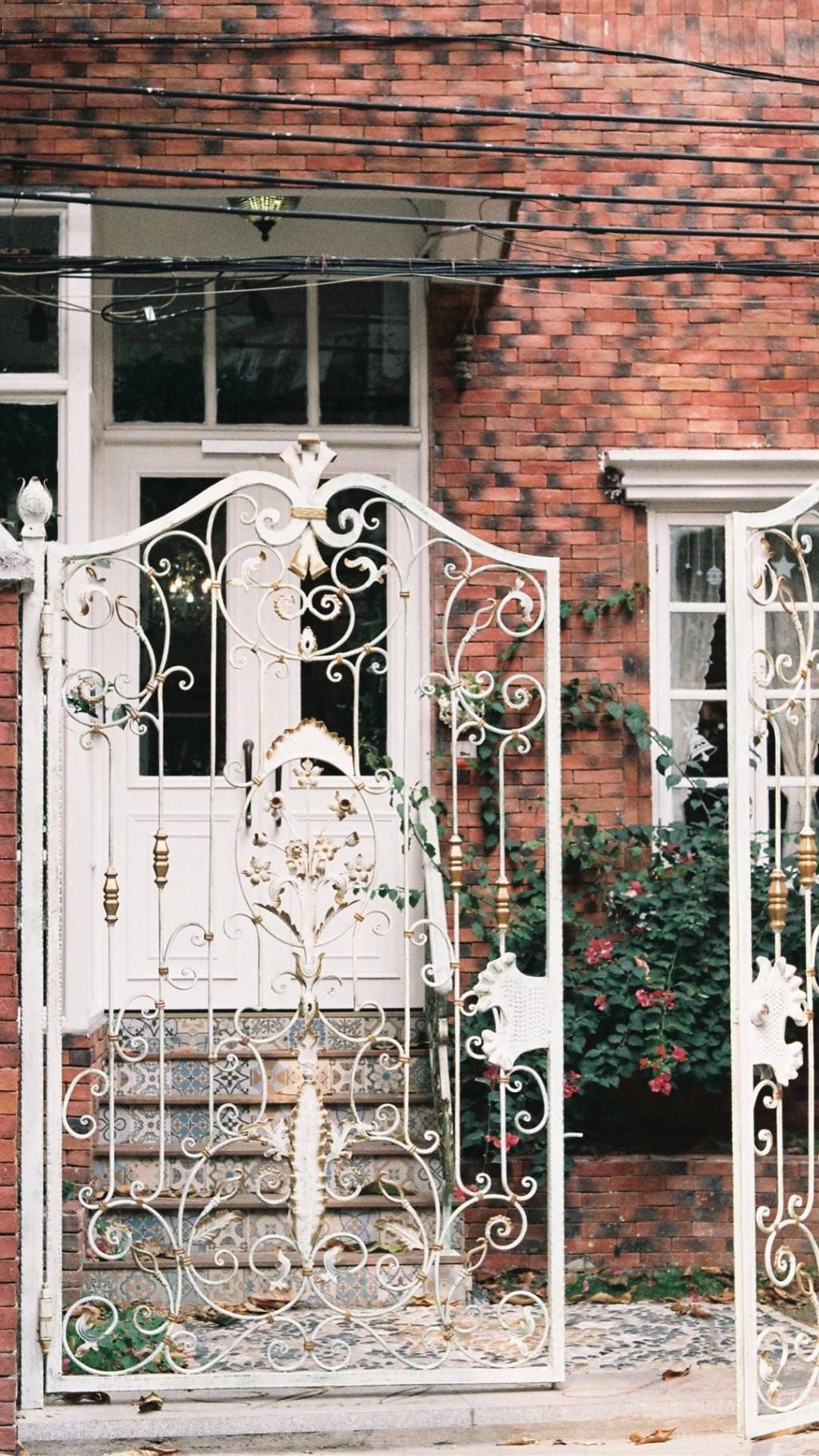 复古色调城市风景