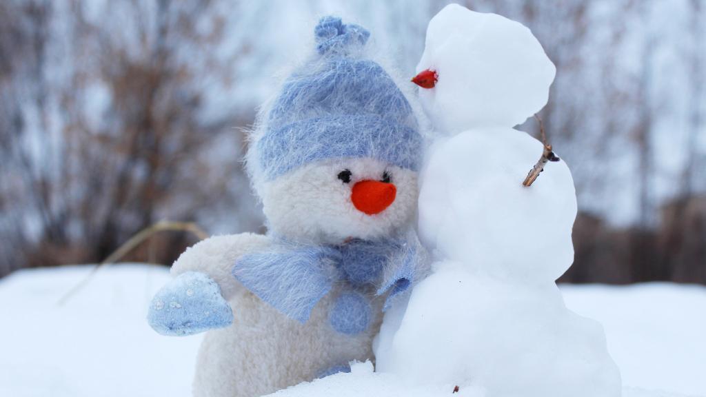 雪天来一波雪人
