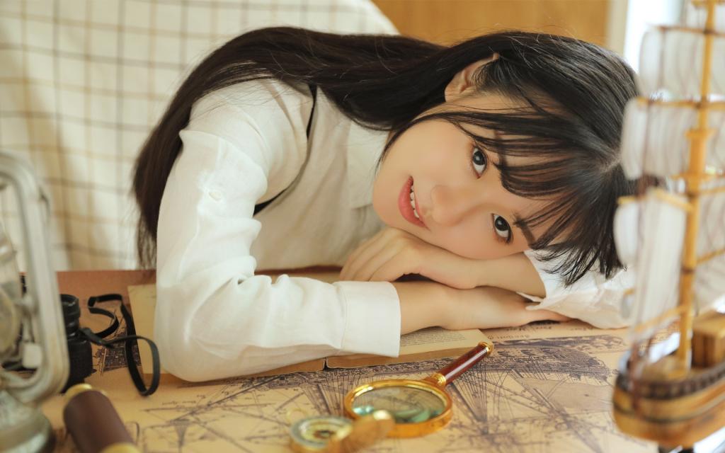 甜美可爱的文艺美女气质写真