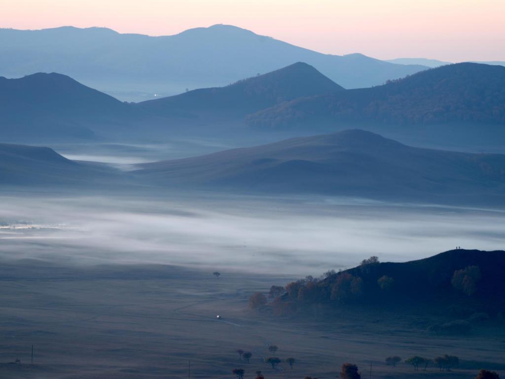 坝上草原迷人仙境风光