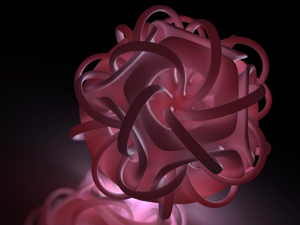 立体圆球发光创意设计