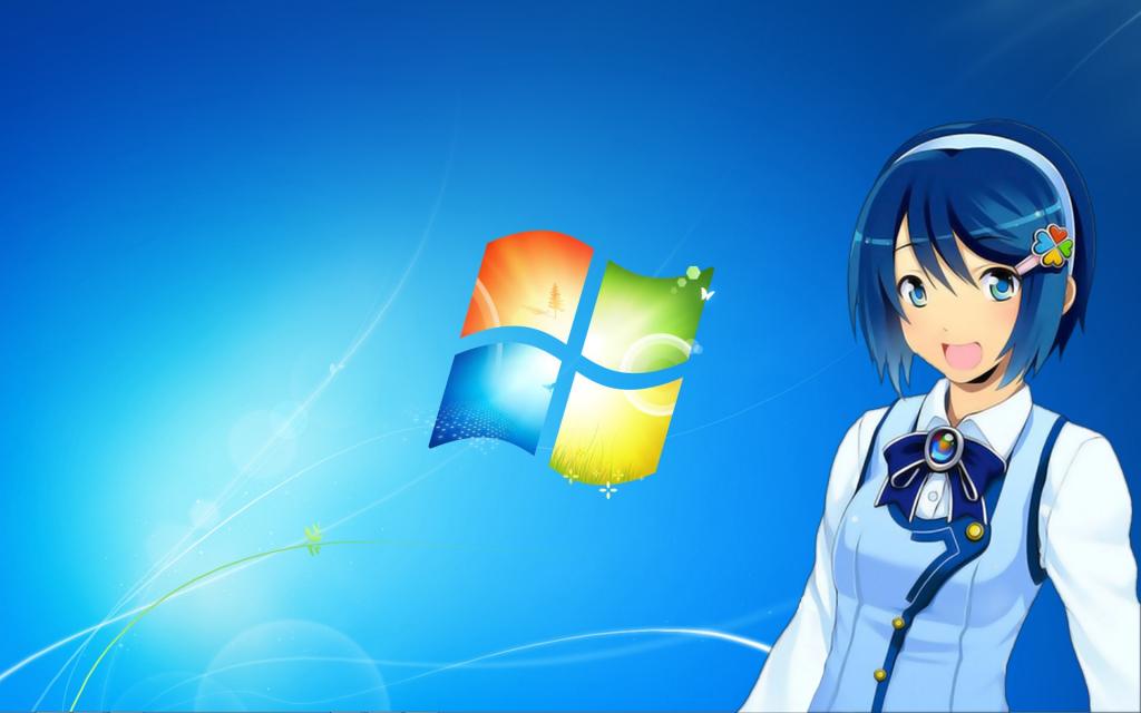 Windows萌娘窗边七美