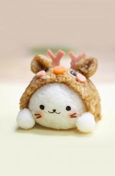 可爱创意米饭制成卡通人物-3