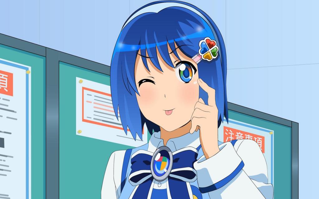 Windows萌娘窗边七美