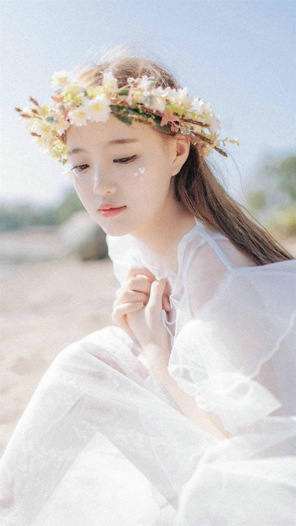 治愈系甜美范美女写真