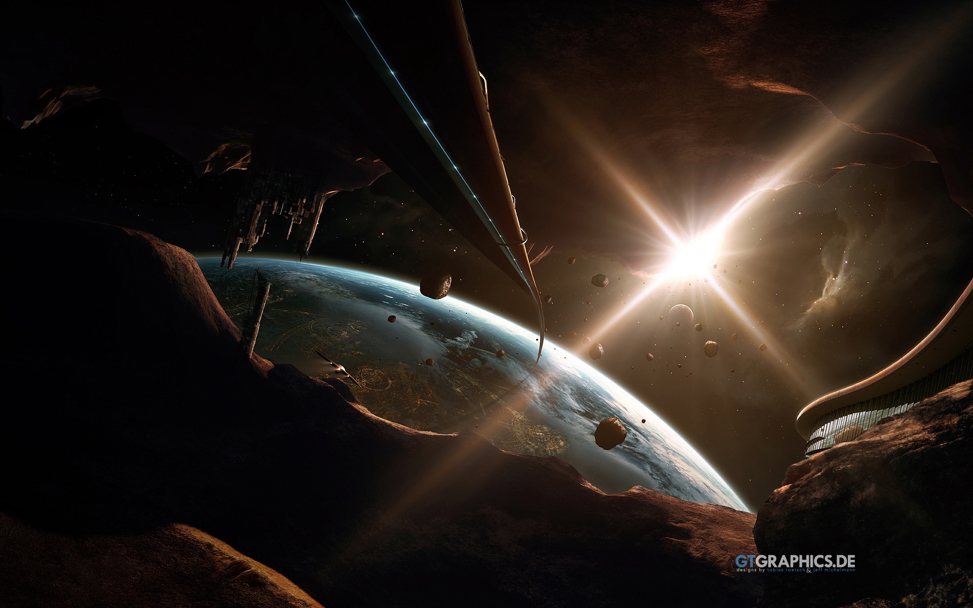 window 7太空主题