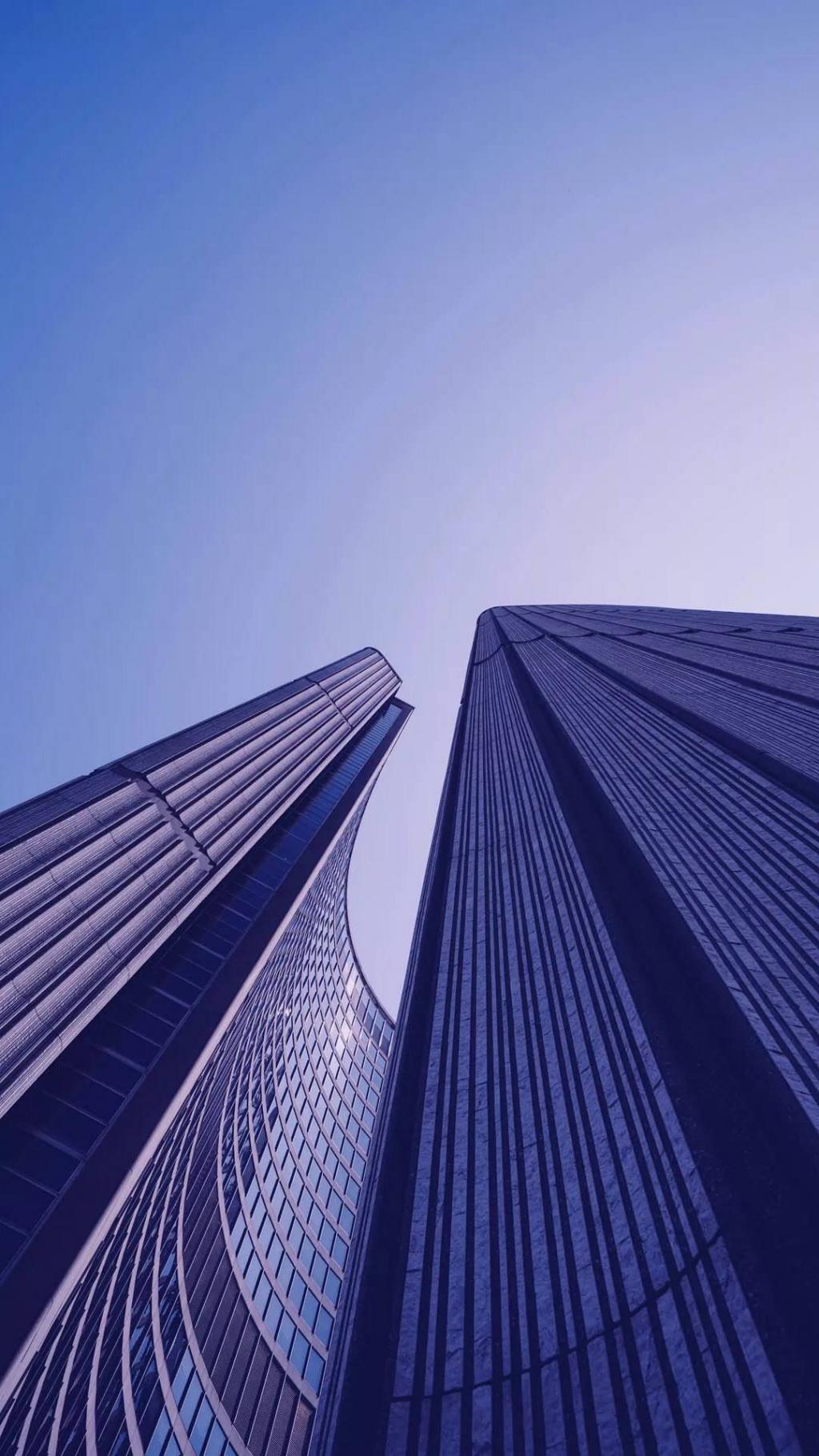 高楼大厦城市建筑,高清图片,手机锁屏桌面-壁纸族