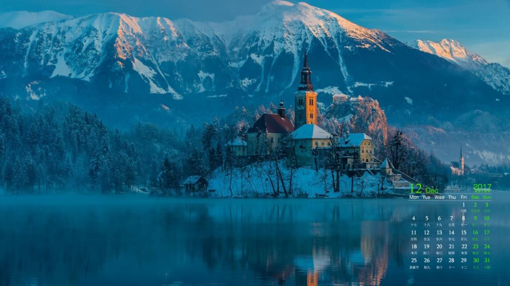 2017年12月自然唯美风光