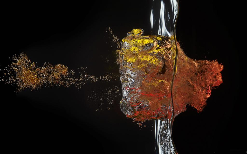 创意水飞溅高速摄影