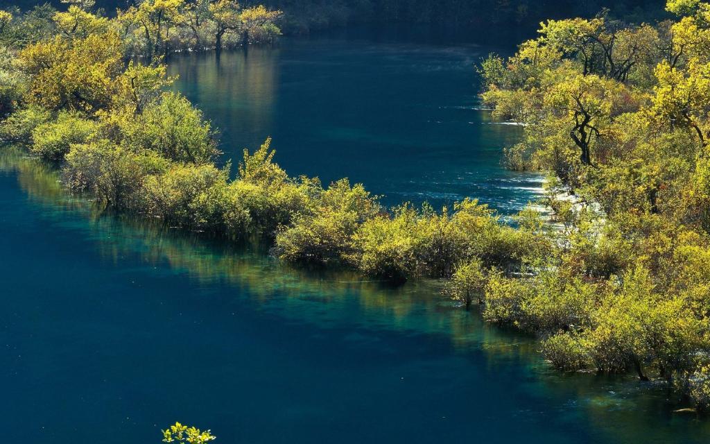 神奇的九寨沟仙境风景
