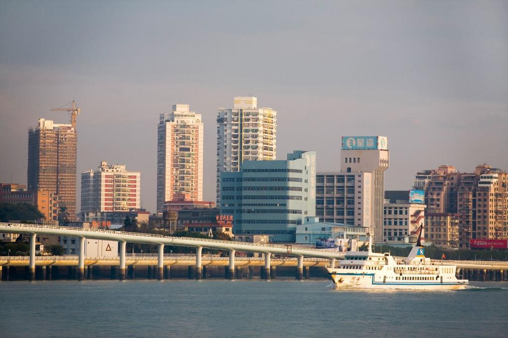 福建厦门城市美丽风光