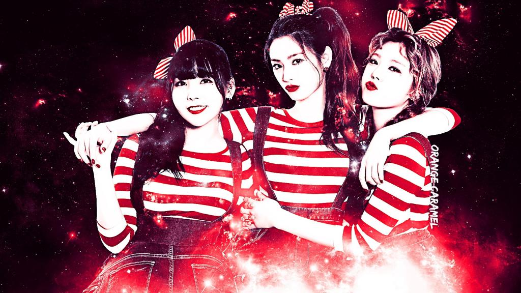 韩国美女明星OrangeCaramel