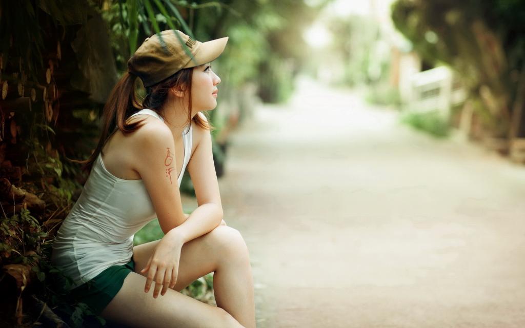 青春活力性感美女