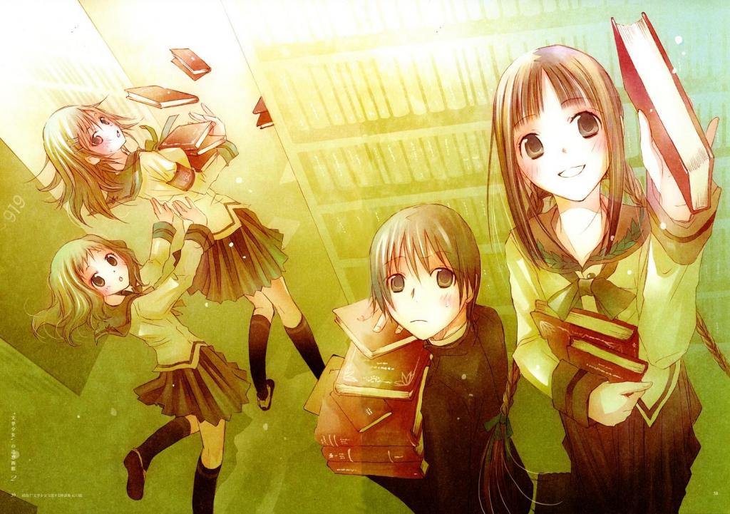 绿色少女之追想画廊