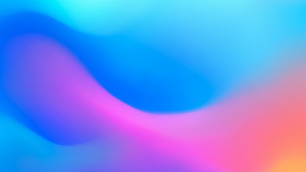 小米MIX 3炫彩抽象设计