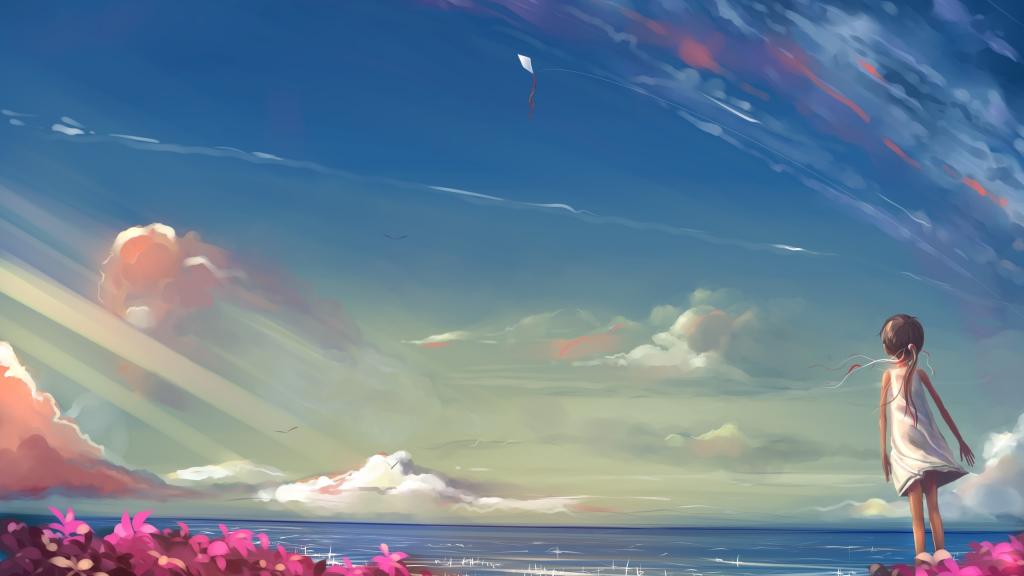 动漫里的唯美风景