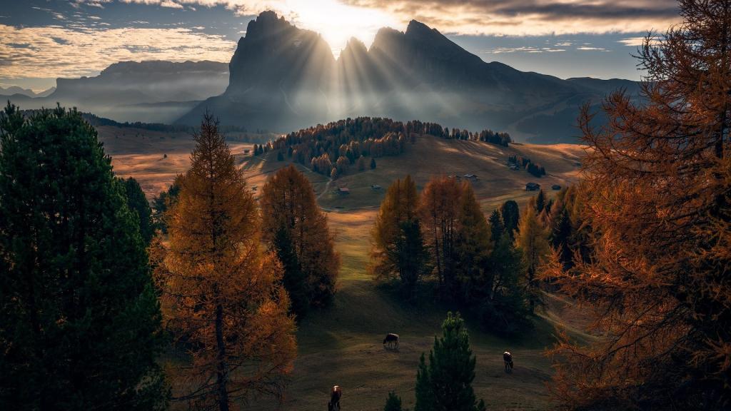 意大利多洛米蒂山