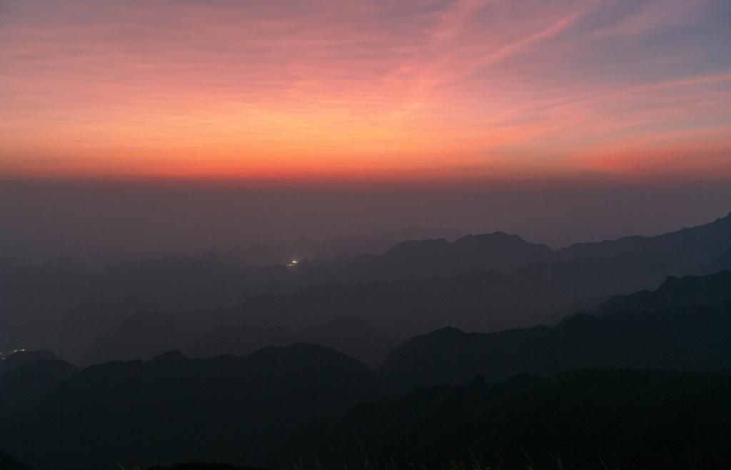 迷人的贵州屋脊韭菜坪
