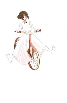 简约手绘可爱女生-5