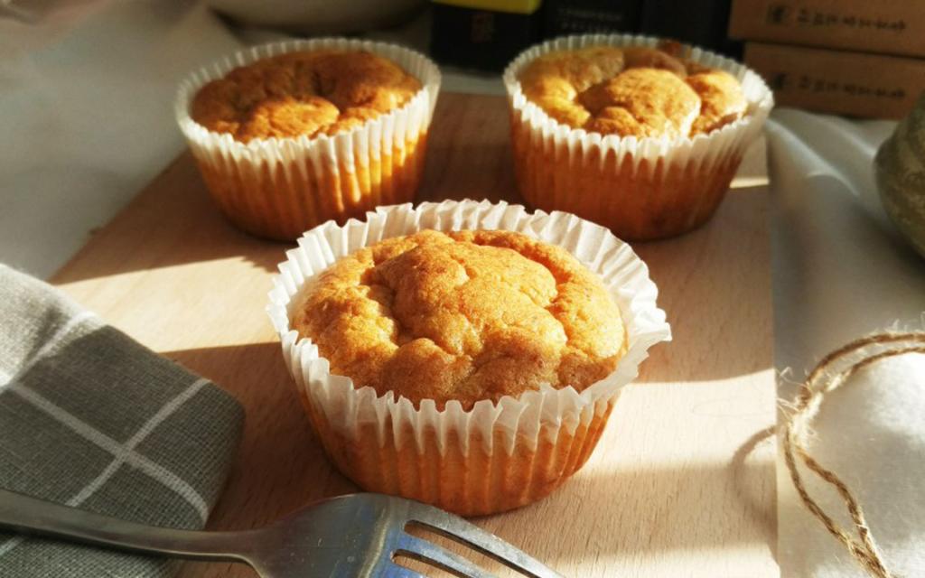 香甜美味的纸杯蛋糕