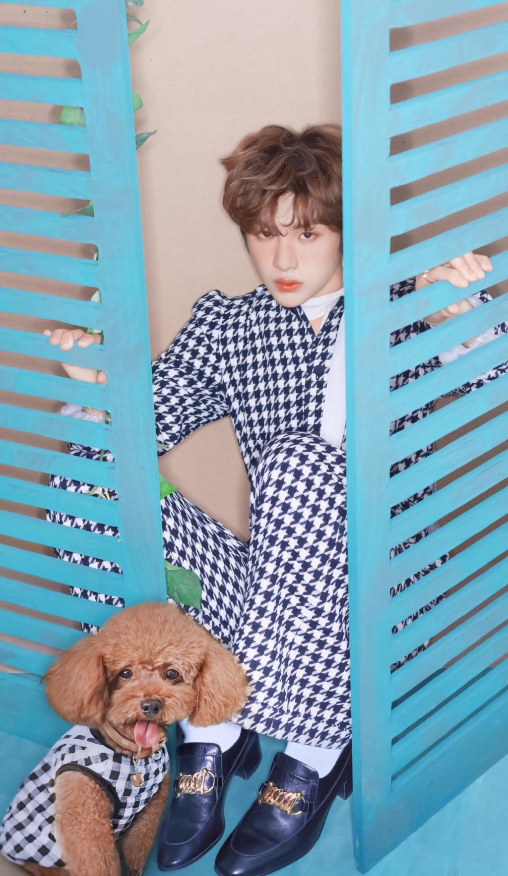 青春活力的大男孩黄明昊