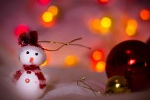 圣诞节的装饰摆件