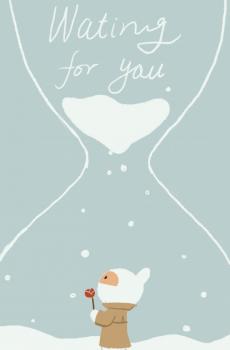 可爱笨笨鼠陪你过冬天-1