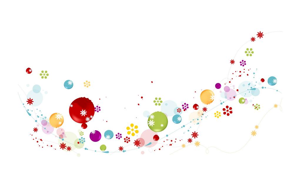 花花绿绿的色彩背景