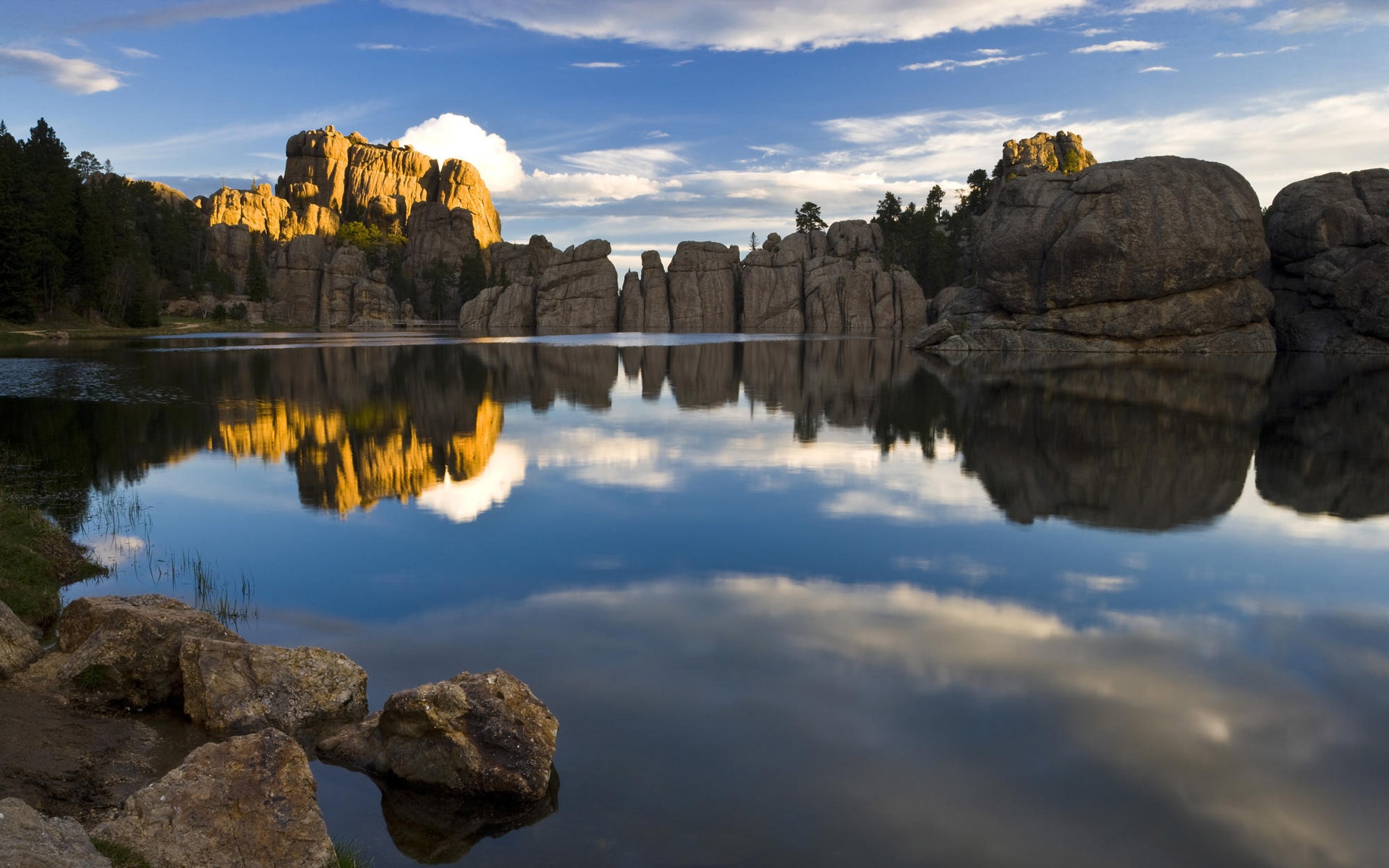 山水如画梦幻场景,高清图片,电脑桌面-壁纸族