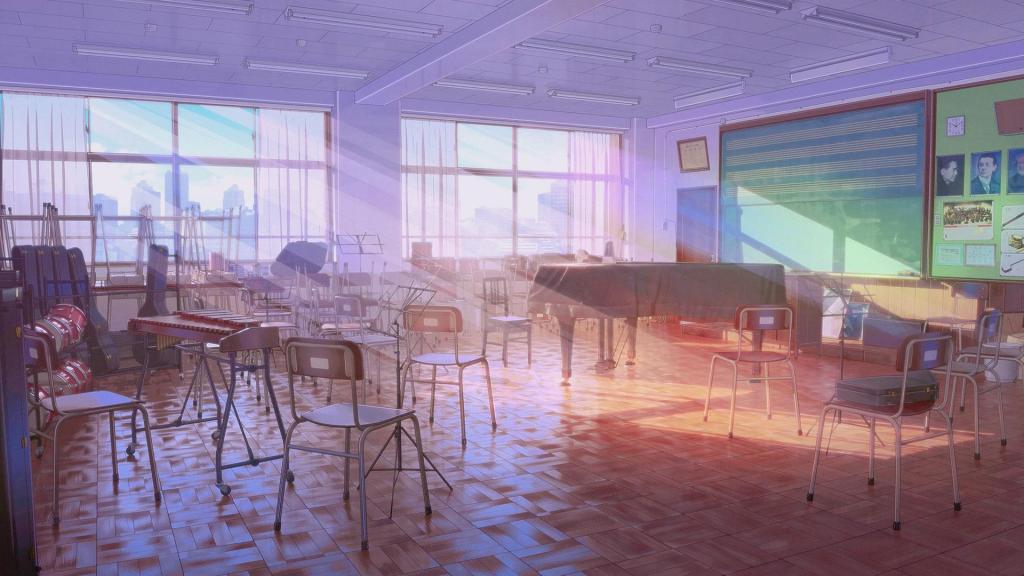 精美的二次元动漫场景