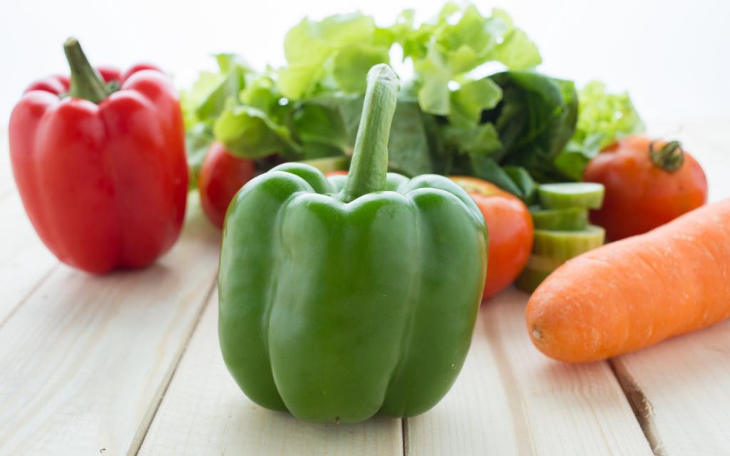 新鲜绿色有机蔬菜