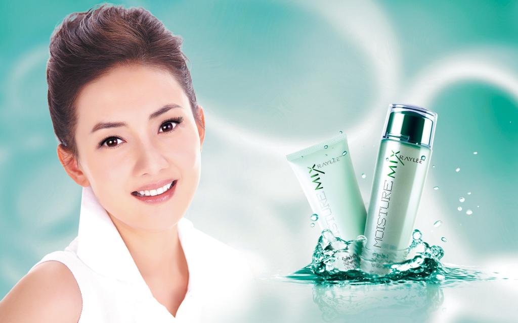 化妆品创意广告