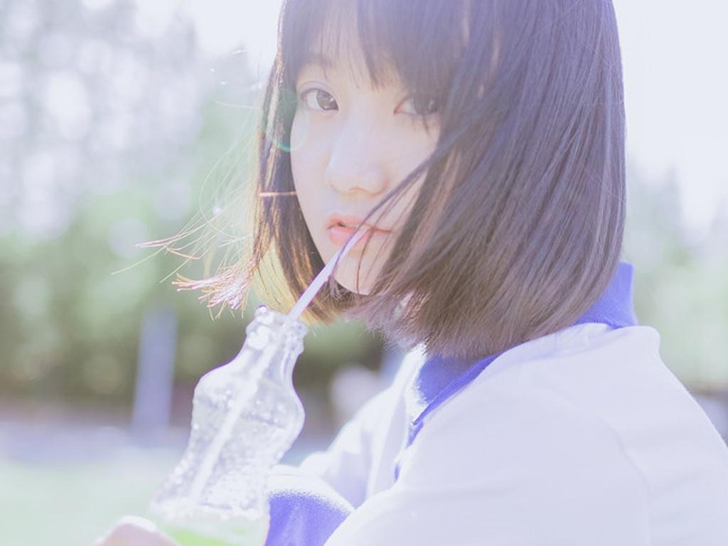 小清新校服女生写真