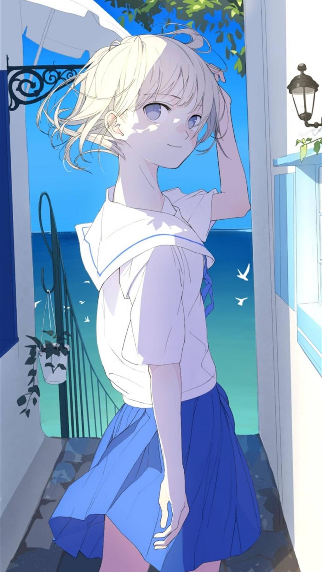 二次元唯美插画