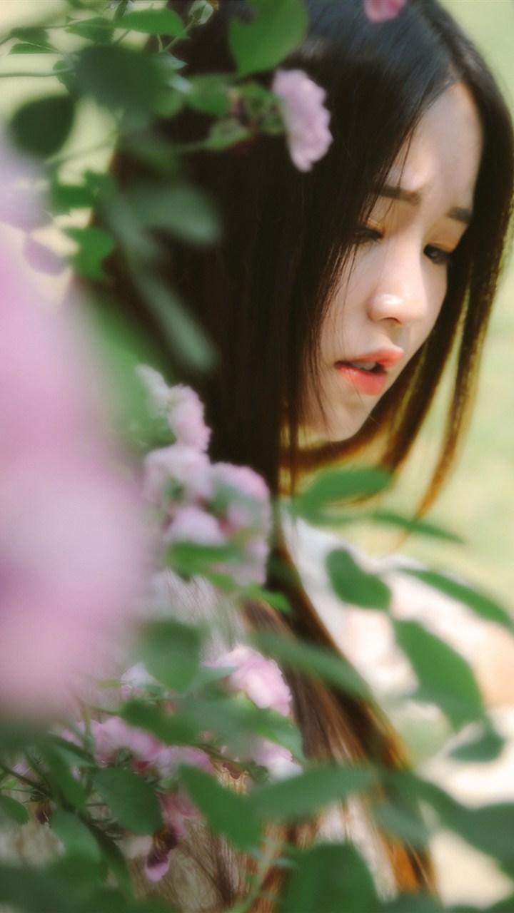 清纯气质美女唯美写真安卓壁纸