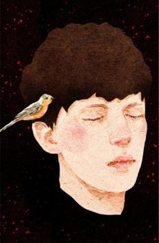 七夕文艺手绘卡通情侣-4