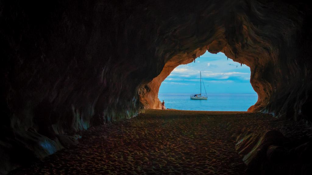 鬼斧神工的天然山洞,高清图片,电脑桌面-壁纸族