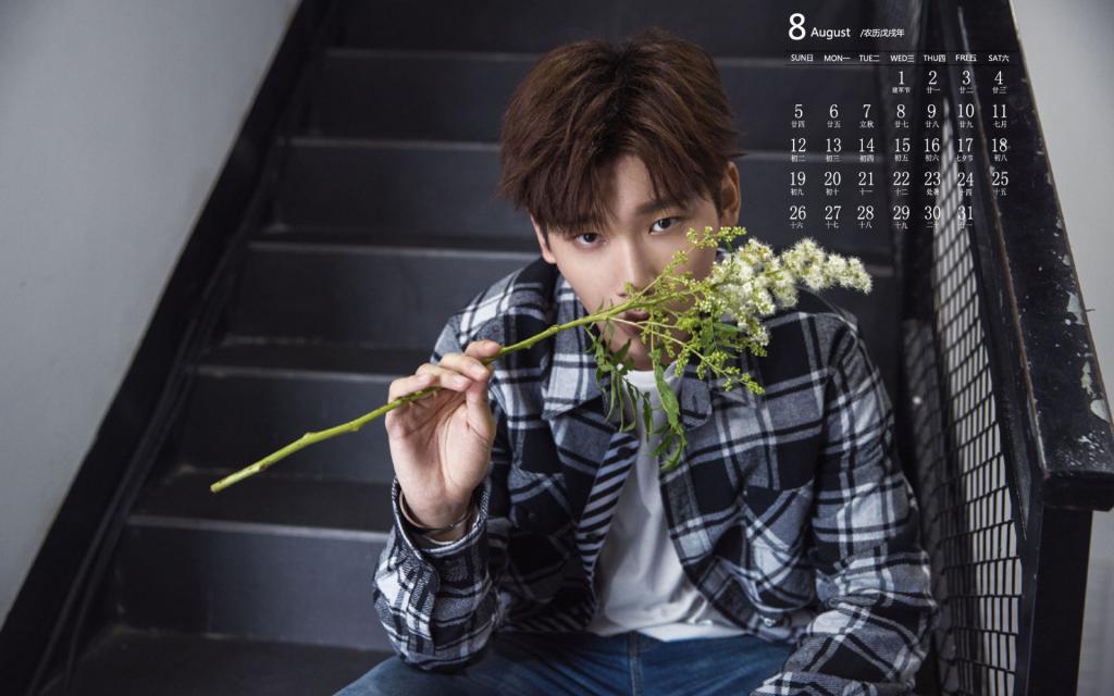 2018年8月邢昭休闲装帅气写真