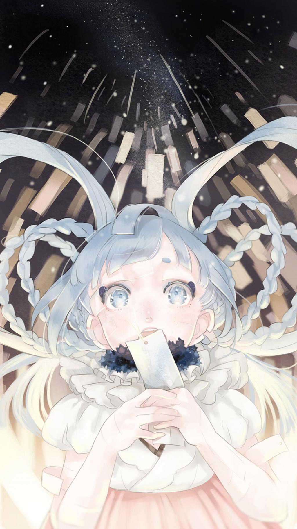 二次元梦幻动漫美少女