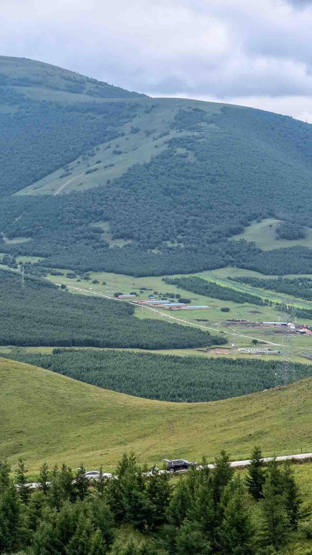青海清新日系治愈自然风光